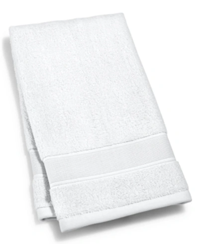 Lauren Ralph Lauren Sanders Solid Antimicrobial Cotton Hand Towel, 16" X 30" In White