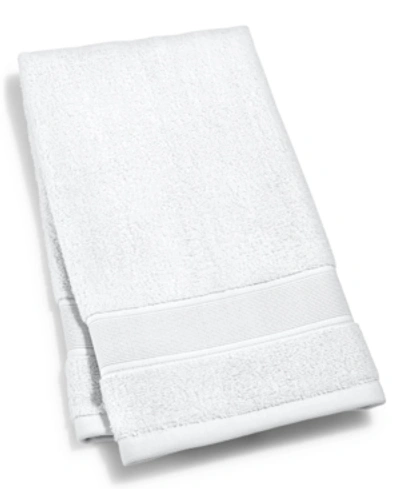 Ralph Lauren Sanders Solid Antimicrobial Cotton Hand Towel, 16" X 30" In White
