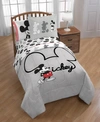 DISNEY MICKEY MOUSE JERSEY CLASSIC TWIN/FULL COMOFORTER AND SHAM SET BEDDING