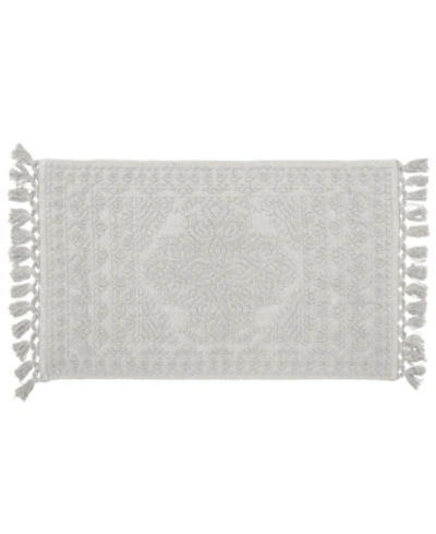 FRENCH CONNECTION NELLORE FRINGE COTTON 20" X 38" BATH RUG