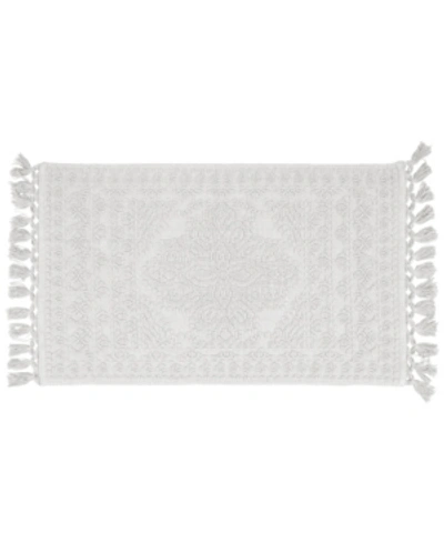 FRENCH CONNECTION NELLORE FRINGE COTTON 20" X 38" BATH RUG