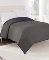 Westpoint Home Martex Reversible King Coverlet In Graphite
