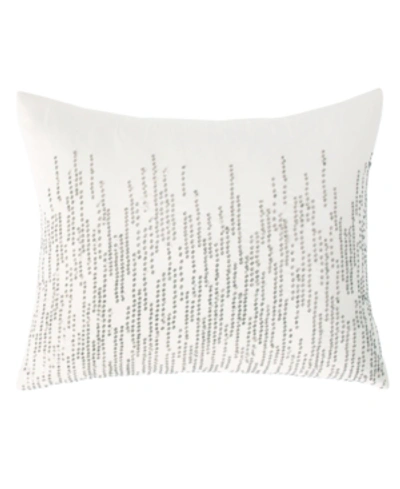 Donna Karan Alloy Decorative Pillow, 16 X 20 - 100% Exclusive In Ivory