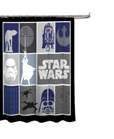 Star Wars Classic Shower Curtain Bedding In Multi