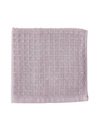 Uchino Waffle Twist 100% Cotton Washcloth, 13" X 13" In Purple