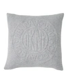 DKNY CIRCLE LOGO 16 SQUARE DECORATIVE PILLOW BEDDING