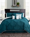 SANDERS POM-POM TWIN XL 5 PIECE COMFORTER SET BEDDING