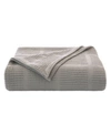 KENNETH COLE ESSENTIALS WAFFLE GRID FULL/QUEEN BLANKET