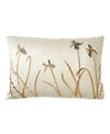 Michael Aram Iris Embroidered Standard Sham In Linen