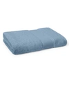 Ralph Lauren Sanders Solid Antimicrobial Cotton Bath Towel, 30" X 56" In Blue Slate