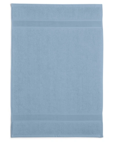 Lauren Ralph Lauren Sanders Solid Antimicrobial Bath Mats Bedding In Blue Slate