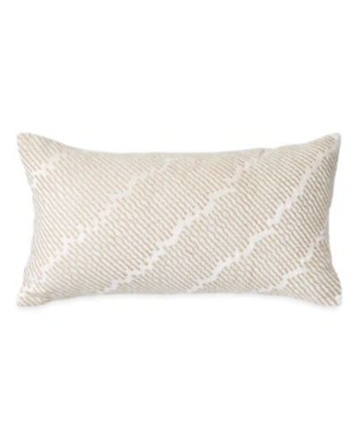 Donna Karan Home Seduction Decorative Pillow Bedding In Ivory