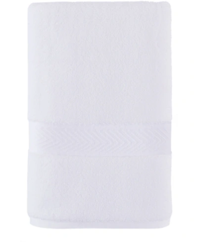 Tommy Hilfiger Modern American Solid Cotton Hand Towel, 16" X 26" In White