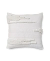 DKNY TEXTURED STRIPE DECORATIVE PILLOW