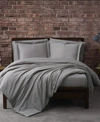 SEAN JOHN SOLID PERCALE 2 PIECE DUVET SET, TWIN BEDDING