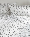 KARL LAGERFELD SUNGLASSES 4 PIECE SHEET SET, FULL BEDDING