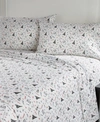 KARL LAGERFELD LOVE FROM PARIS 4 PIECE SHEET SET, QUEEN BEDDING