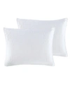 Tommy Bahama Solid Costa Sera 2pc White Sham In White