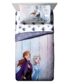 DISNEY CLOSEOUT! FROZEN 2 SPARKLE 8PC FULL BED IN A BAG BEDDING