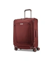 Samsonite Silhouette 16 Softside Expandable Carry-on Spinner Suitcase In Cabernet Red
