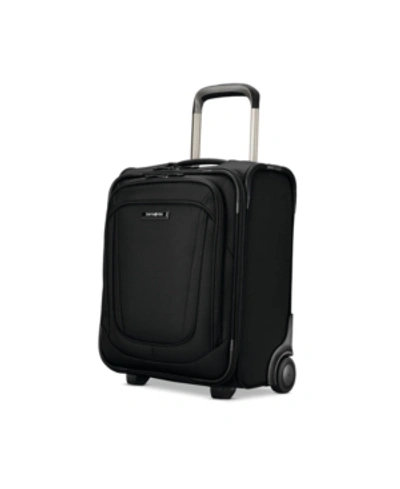 Samsonite Silhouette 16 Softside Under-seat Wheeled Carry-on In Obsidian Black