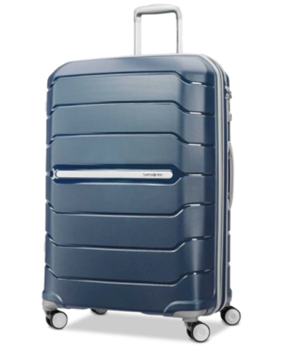 Samsonite Freeform 21" Carry-on Expandable Hardside Spinner Suitcase In White