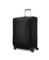 Samsonite Silhouette 16 30" Softside Expandable Spinner Suitcase In Obsidian Black