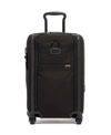 Tumi Alpha 3 International Expandable 4 Wheeled Carry-on Spinner Suitcase In Black