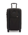 Tumi Alpha 3 International Expandable 4 Wheeled Carry-on Spinner Suitcase In Black