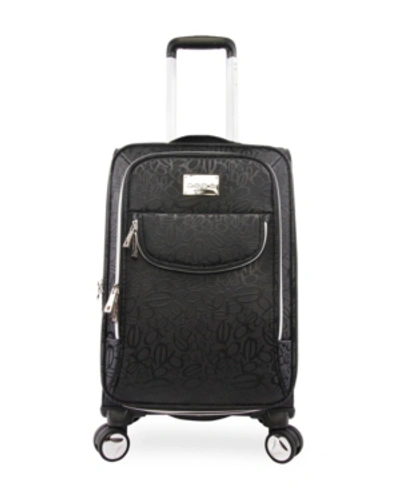 Bebe Carissa 21" Hardside Carry-on Spinner In Black