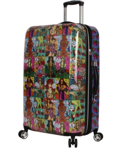 BETSEY JOHNSON 26" HARDSIDE CHECK-IN SPINNER