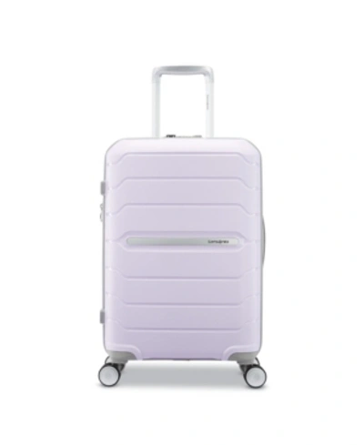 Samsonite Freeform 21" Carry-on Expandable Hardside Spinner Suitcase In Lilac