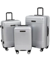 FRENCH CONNECTION 3-PC. HORIZON EXPANDABLE HARDSIDE LUGGAGE SET