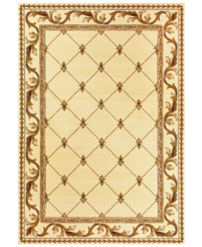 Kas Corinthian Fleur-de-lis 2'3" X 3'3" Area Rug In Ivory