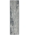 Karastan Euphoria Ayr 2'4" X 7'10" Runner Rug In Willow