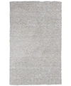 Kas Bliss Heather Shag 5' X 7' Area Rug In Ivory