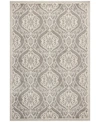 Kas Lucia Mosaic 2759 Silver 3'3" X 4'11" Indoor/outdoor Area Rug In 2759 Silver