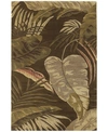 Kas Havana Rainforest 2'3" X 8' Runner Area Rug In 2615 Mocha