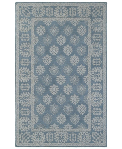 Oriental Weavers Manor 81201 Area Rug, 5' X 8' In Blue/gray