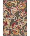 Kas Harbor Flora 4213 Taupe 2' X 3' Indoor/outdoor Area Rug In 4213 Taupe