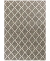 Kas Cortico Diamonds 7'6" X 9'6" Area Rug In 6162 Dark Grey