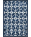Kas Lucia Bentley 5'3" X 7'7" Indoor/outdoor Area Rug In 2755 Denim