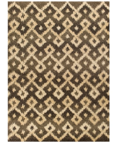 Kas Closeout!  Barcelona Villa 7'10" X 11'2" Area Rug In 4473 Smoke/sand