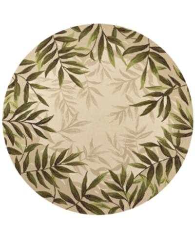 Kas Harbor Nature 4225 Sand 7'6" Indoor/outdoor Round Area Rug