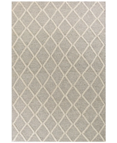 Kas Cortico Diamonds 7'6" X 9'6" Area Rug In Grey