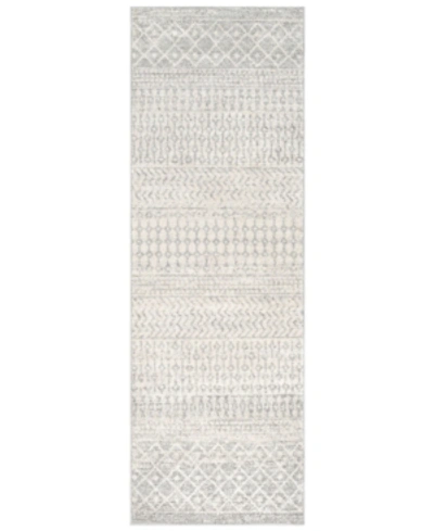 Surya Elaziz Elz-2308 Light Gray 2'7" X 7'6" Runner Area Rug