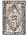 Surya Chelsea Csa-2304 Charcoal 5'3" X 7'3" Area Rug In Charcoal