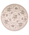 Kas Avalon Aubusson 7'10" Round Area Rug In 5606 Ivory