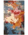 Oriental Weavers Galaxy 21908 Multi/pink 5' X 8' Area Rug In Multi/pink