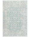 SURYA CLOSEOUT! SURYA MAVRICK MAV-7021 TEAL 2'2" X 4' AREA RUG